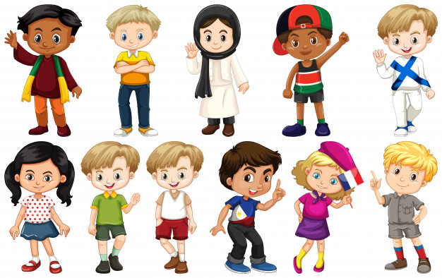 free clipart different nationalities