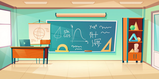 trigonometry,algebra,equation,subject,practice,indoor,lesson,formula,equipment,physics,scribble,exam,learn,knowledge,ruler,mathematics,class,research,college,geometry,math,chemistry,classroom,learning,illustration,university,drawing,chalk,desk,flat,chalkboard,board,pencil,study,room,furniture,wall,science,blackboard,student,table,cartoon,education,computer,school