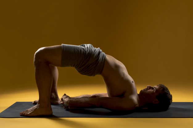 Supported Bridge Pose with Block (Setu Bandha with Block) | Iyengar Yoga