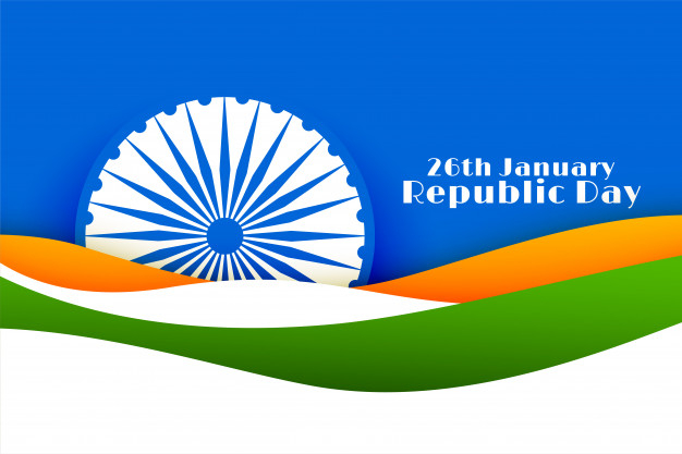 26th,hindustan,26th january,bharat,tricolour,constitution,republic,national,nation,proud,heritage,democracy,tricolor,patriotic,january,greeting,day,independence,country,greeting card,indian,event,india,happy,celebration,flag,wave,card