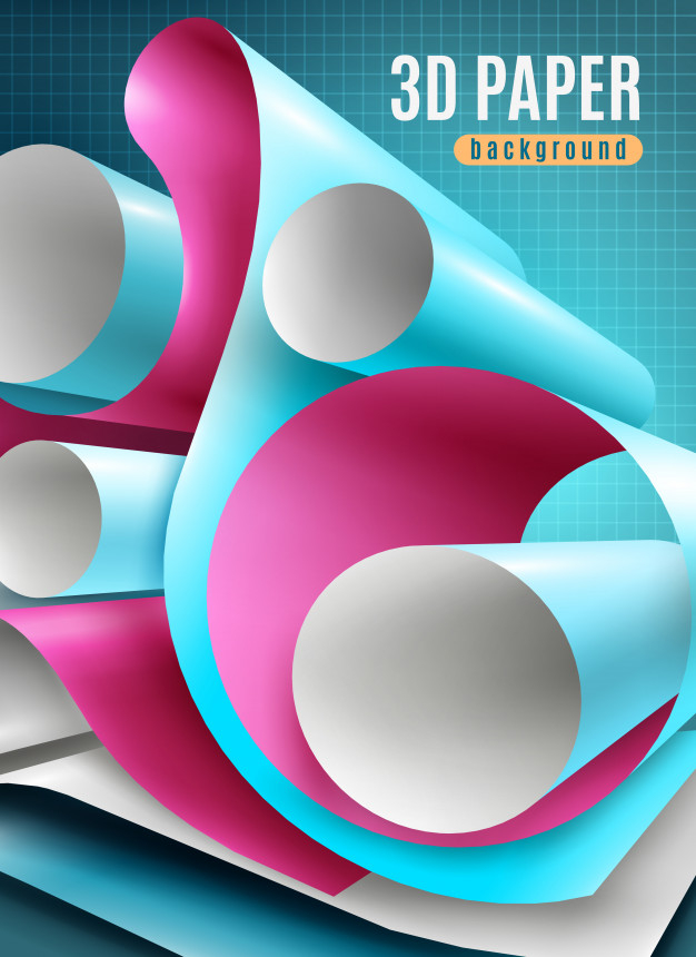 Free: Paper roll background Free Vector 