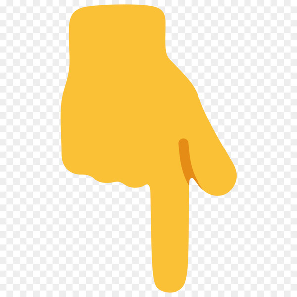 emoji,finger,meaning,computer icons,unicode,hand,thumb,symbol,text messaging,web conferencing,cut copy and paste,yellow,joint,orange,line,png