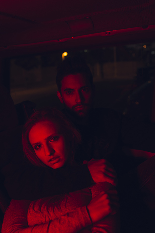 car,people,travel,love,camera,man,road,red,couple,person,night,vacation,trip,relax,transportation,female,together,dark,young,vehicle