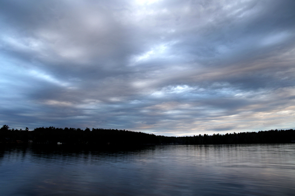 water,trees,sky,river,overcast,nature,lake,dark,clouds