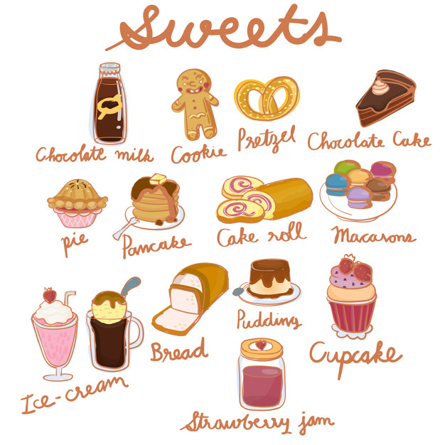 background,food,white background,doodle,graphic,white,food background,sweet,illustration,dessert,eat,sweets,background food,background white,delicious