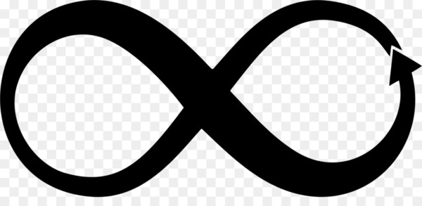infinity symbol,symbol,infinity,computer icons,desktop wallpaper,arrow,sign,area,monochrome photography,text,trademark,logo,monochrome,circle,line,black and white,png