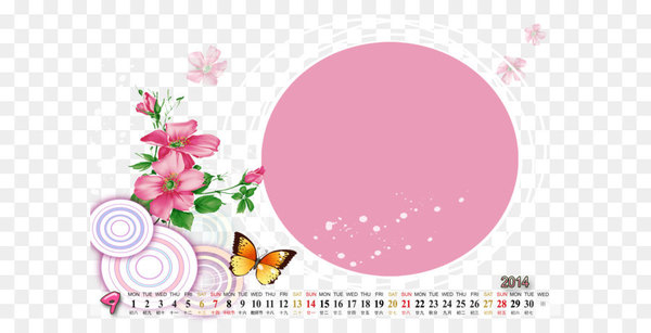 calendar,border flowers,flower,pink,circle,google calendar,floral design,petal,product,flora,design,graphics,pattern,font,png