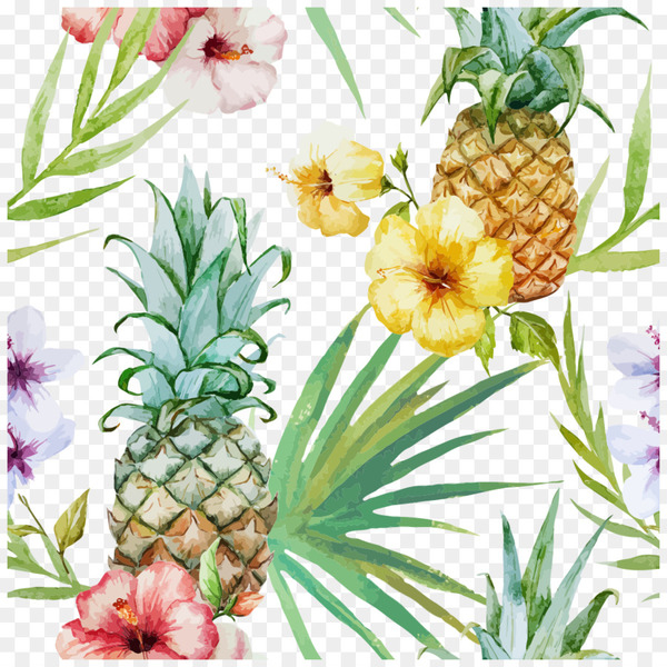 pineapple,watercolor painting,royaltyfree,book,food,stock photography,fruit,coloring book,plant,flower,ananas,produce,bromeliaceae,flowering plant,png