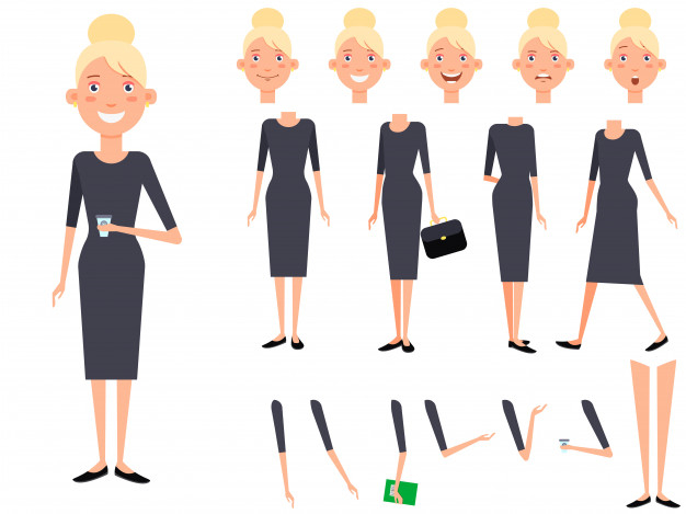 business,icon,character,office,graphic,sign,person,flat,symbol,lady,business icons,business woman,diary,element,young,animation,manager,emotion,back
