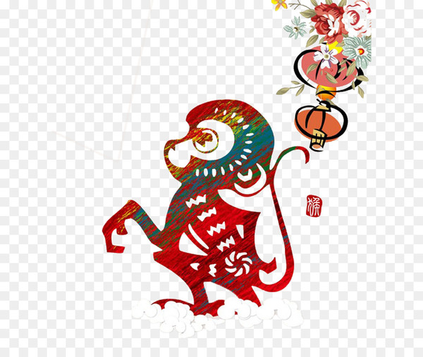 Free Chinatown Chinese New Year Monkey Chinese zodiac Chinese calendar