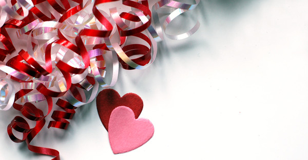 valentine,heart,paper,red,decoration,ribbon,bright,holiday,love,romance,february