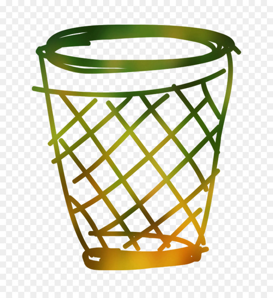 line,basket,green,storage basket,png