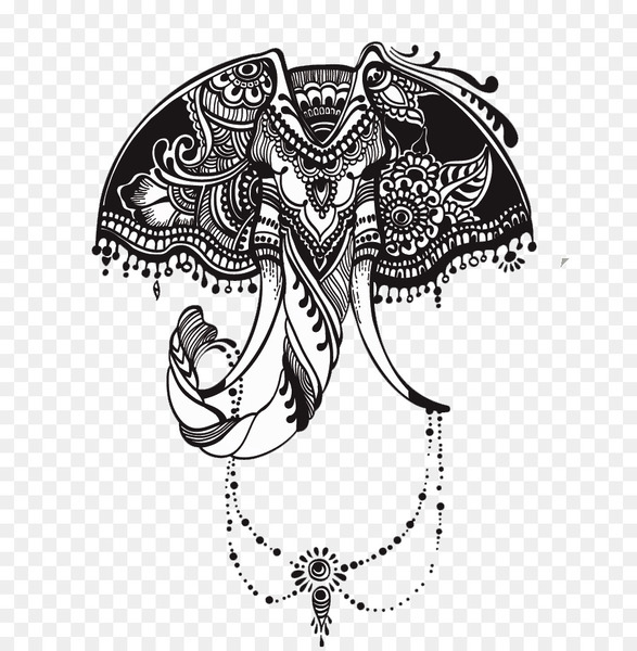 elephant,drawing,tattoo,stock photography,royaltyfree,indian elephant,photography,art,encapsulated postscript,visual arts,product,pattern,symbol,illustration,graphic design,fictional character,costume design,design,headgear,monochrome,font,crest,black and white,png