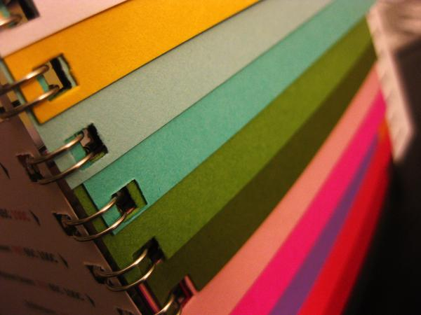 swatch,swatches,paper,color,colorful,colors,bright,selection,choice,turquoise,green,pink,magenta,grey,yellow,spiral,strips,stripes