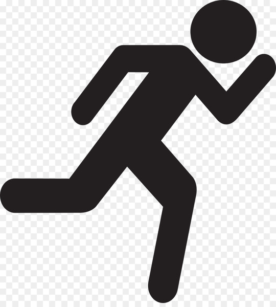 stick people running clipart