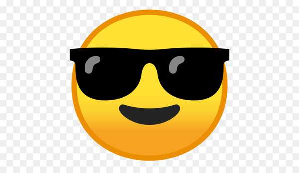 google io,emoji,android,android oreo,whatsapp,android nougat,iphone,google,emojipedia,japanese mobile phone culture,mobile phones,emoticon,sunglasses,vision care,smiley,eyewear,yellow,smile,glasses,happiness,png