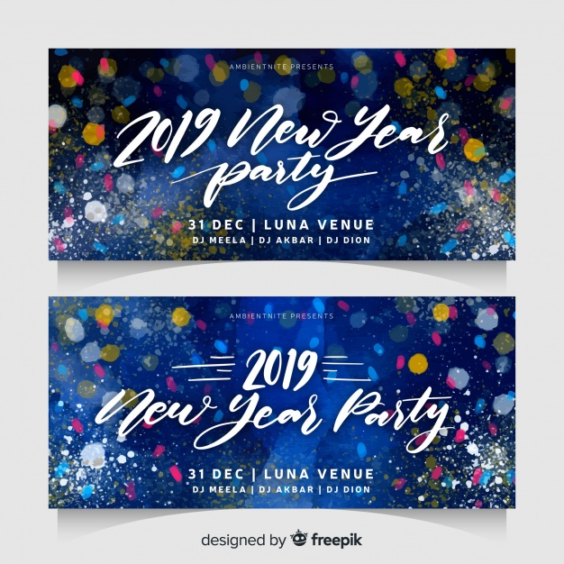 banner,watercolor,new year,happy new year,abstract,party,banners,celebration,happy,holiday,event,happy holidays,new,modern,2019,december,celebrate,year,cool,festive