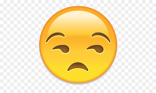 emoji,emoticon,smiley,anger,annoyance,sticker,love,smirk,smile,boredom,face,computer icons,facial expression,yellow,nose,orange,png