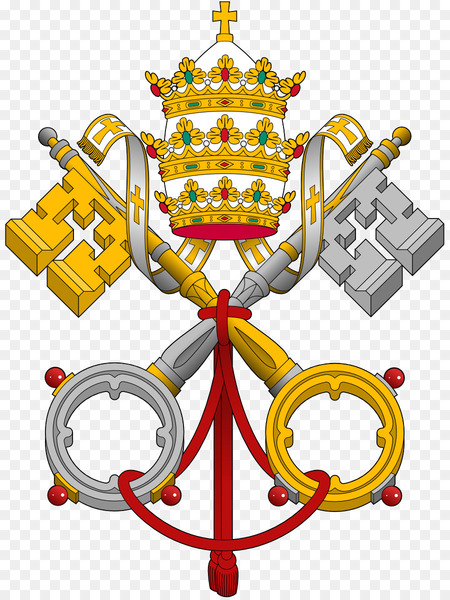 vatican city,holy see,pope,coats of arms of the holy see and vatican city,flag of vatican city,pontifical academy of sciences,papal regalia and insignia,keys of heaven,papal coats of arms,pontifical swiss guard,pope paul vi,saint peter,pope pius xi,pope francis,symbol,yellow,line,png