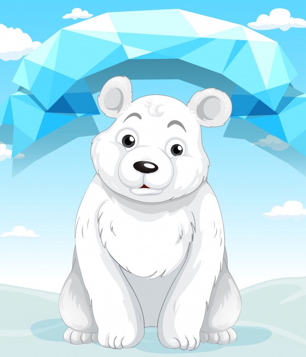carnivorous,adorable,mammal,cub,fluffy,creature,little,arctic,polar,exotic,north,wildlife,living,pole,north pole,clipart,fur,wild,scene,clip,polar bear,sitting,picture,drawing,ice,tropical,bear,graphic,art,cute,animal,nature,background