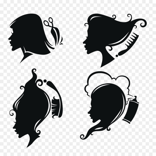 comb,beauty parlour,hairdresser,silhouette,hairstyle,cosmetology,hair,massage,barber,spa,monochrome,black,black and white,png