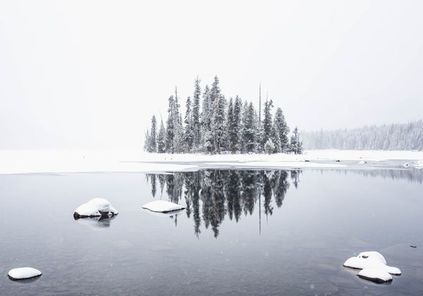 snow,winter,forest,evergreen,snow,winter,snow,winter,white,ice,rock,water,reflection,trees,frozen,white,island,cloud,tree,lake,cold