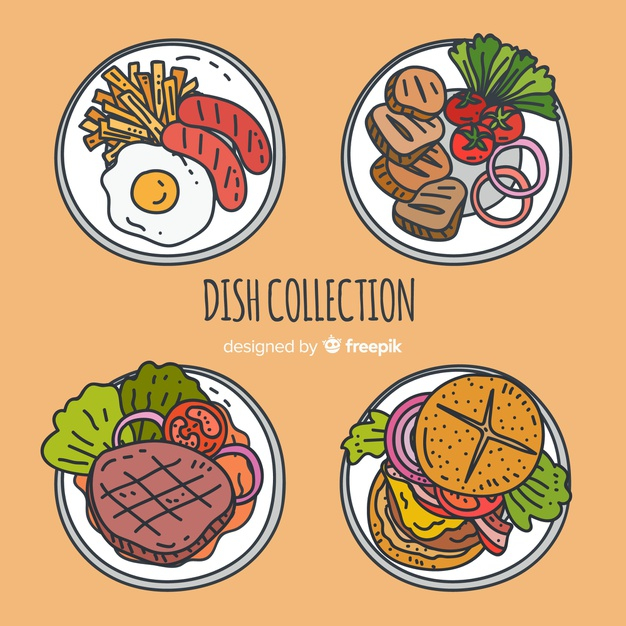 foodstuff,tasty,burguer,set,delicious,collection,pack,drawn,sausage,dish,eating,nutrition,diet,healthy food,eat,healthy,meat,cooking,fruits,vegetables,hand drawn,kitchen,hand,food