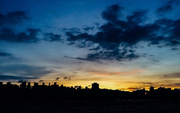 city,sky,sunset
