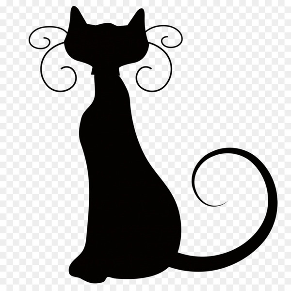 cat,halloween,encapsulated postscript,silhouette,royaltyfree,cartoon,download,costume,black cat,small to mediumsized cats,felidae,whiskers,blackandwhite,tail,carnivore,line art,style,png