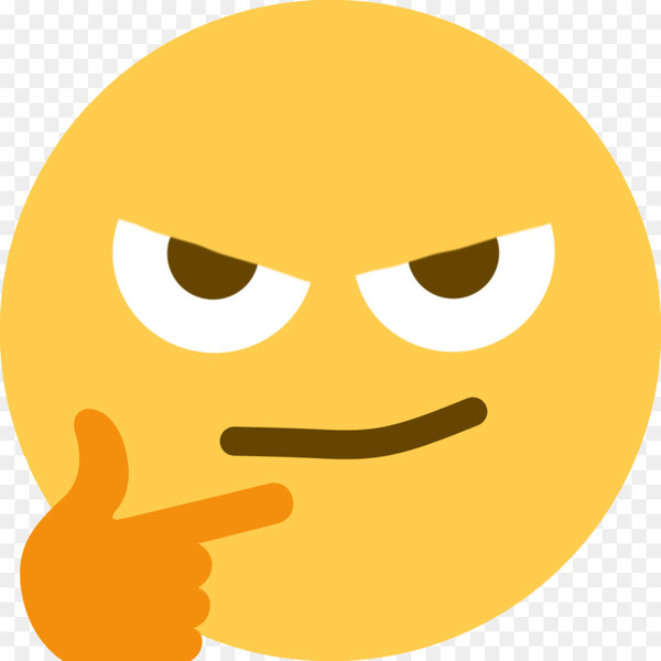 Post - Thinking Emoji Meme Png - Free Transparent PNG Clipart Images  Download