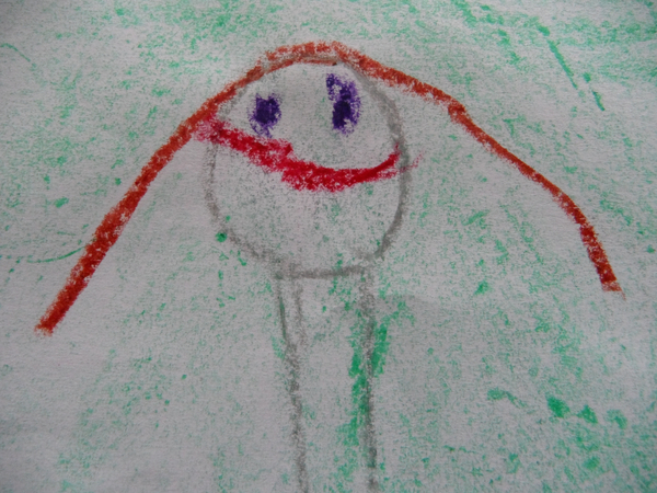 cc0,c1,child,person,girl,human,stick figure,painted,paint,kindergarten,small child,free photos,royalty free