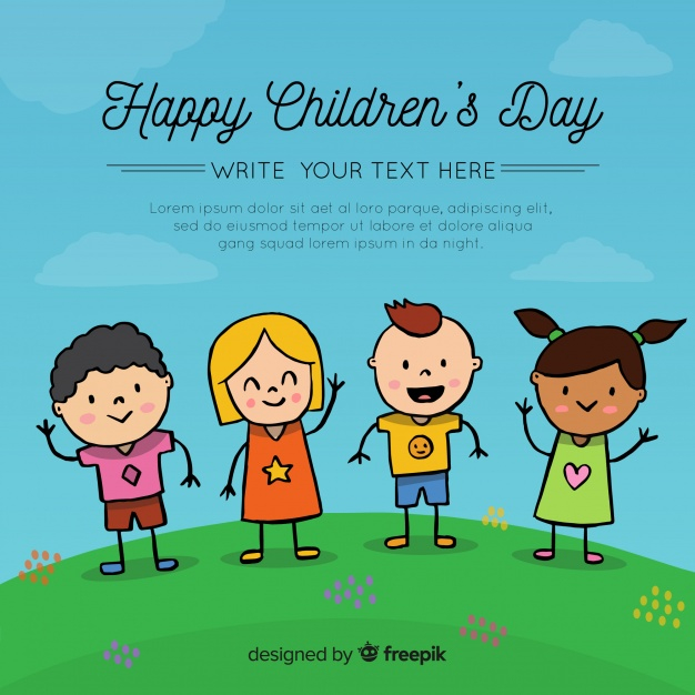 Children's Day Drawing Vector in Illustrator, PSD, JPG, PNG, SVG, EPS -  Download | Template.net