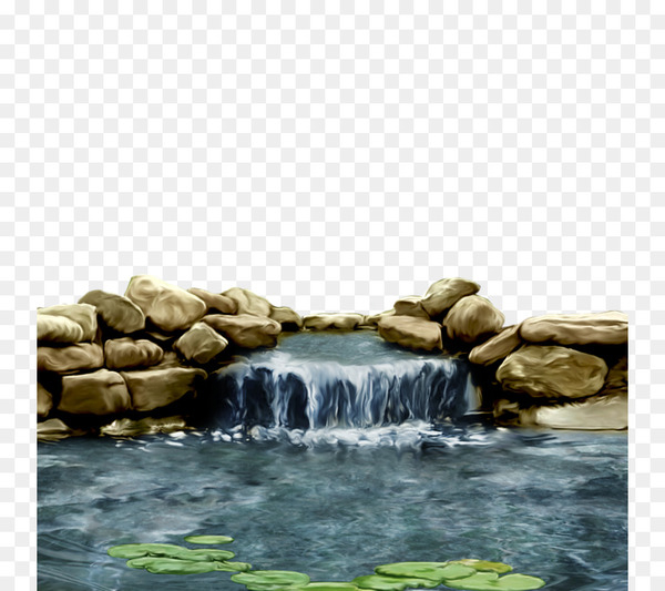water,water resources,landscape,paper,beach,nature story,watercourse,tree,blood,swimming pool,body of water,water feature,rock,pond,waterfall,png