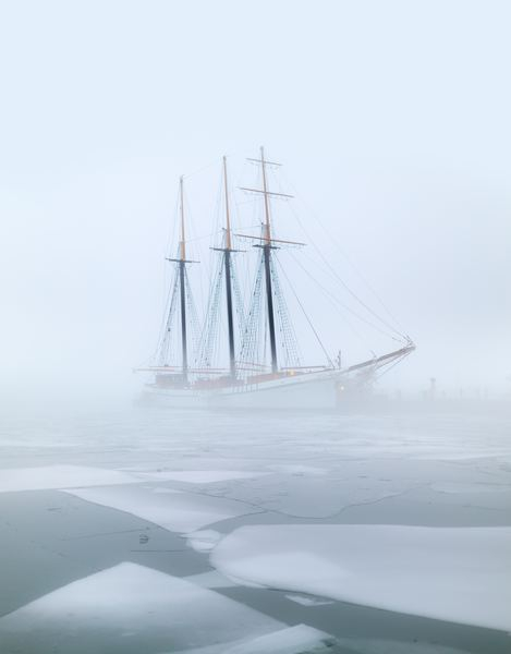object,boat,sea,ahoy,boat,sea,snow,ice,winter,ship,sailing,mast,fog,foggy,mist,misty,ice,frozen,winter,cold,voyage,public domain images