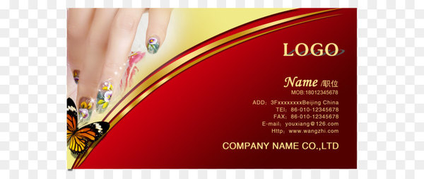 Paint Business Card Design for Bling it On nail designs by MT | Design  #3832357