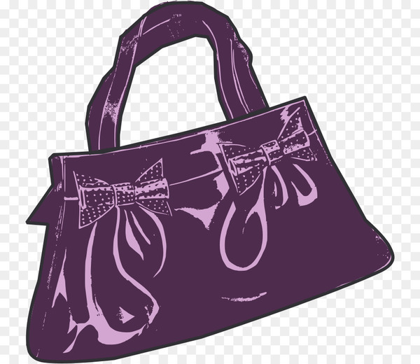 Purse Clipart Clear Bag - Pink Bag Clip Art, HD Png Download -  600x875(#935060) - PngFind