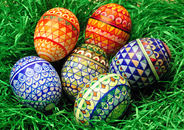 cc0,c1,easter,easter eggs,painted,colorful,grass,deco,free photos,royalty free