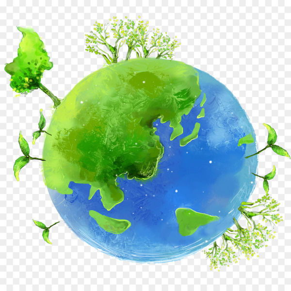 earth,cartoon,art,environmental protection,poster,green,watercolor painting,photography,encapsulated postscript,water,globe,planet,computer wallpaper,world,grass,organism,png