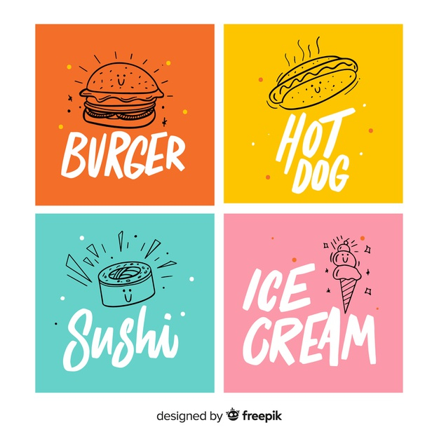 foodstuff,tasty,burguer,set,delicious,calligraphic,collection,pack,drawn,hot dog,eating,hot,cream,nutrition,diet,lettering,healthy food,eat,healthy,sushi,ice,cooking,text,fruits,vegetables,font,ice cream,typography,hand drawn,kitchen,dog,hand,card,food