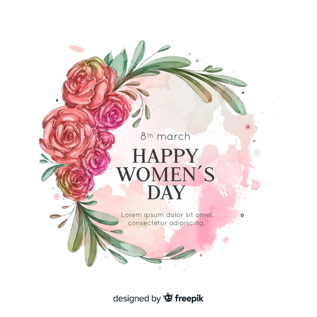 Happy woman day перевод на русский. Happy 8th of March акварель.
