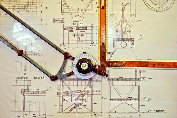 blueprint,plan,design,drawing,board,technical,construction,compass,ruler
