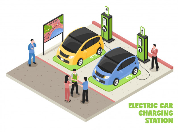 alternative,recharge,contemporary,charging,ecological,terminal,friendly,charge,generation,station,connected,drive,vehicle,urban,battery,electric,auto,power,innovation,future,ecology,transport,energy,eco,isometric,3d,paper,car