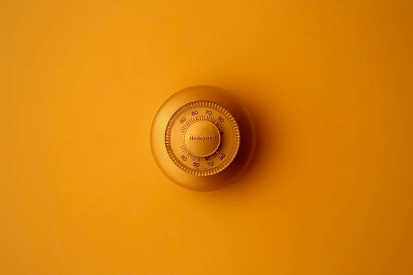 color,blue,pattern,decorating,home,plant,object,blue,minimalist,yellow,controls,thermostat,orange,dial,round,home,creative commons images