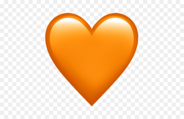 heart,emoji,world emoji day,apple,character,unicode,love,orange,symbol,iphone,ipad,png