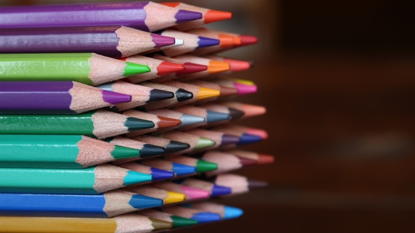 macro,colourful,coloured pencils,colorful,colored pencils,art materials