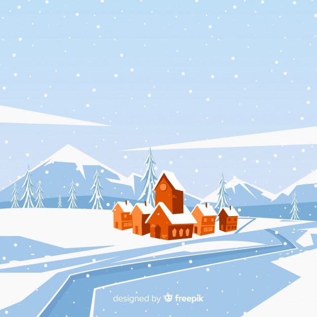 background,winter,snow,city,house,mountain,landscape,ice,winter background,illustration,december,river,village,town,cityscape,snow background,cold,winter landscape,season,winter town