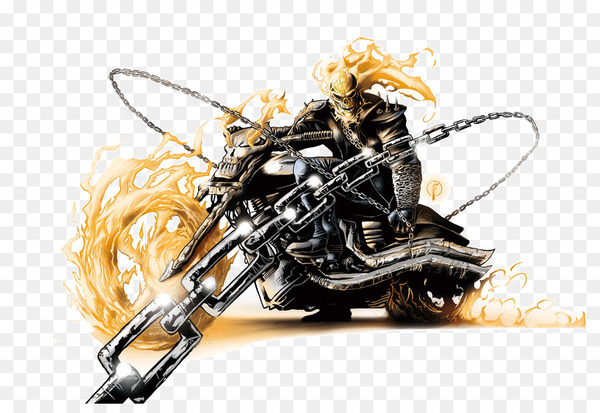 Ghost Rider Wallpaper - Fiery Marvel Superhero