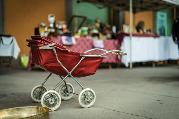 motive,baby,book,lifestyle,red,flea,baby,red,flea,baby,child,stroller,cradle,vintage,kid,whell,city,urban,old,used,market,free stock photos
