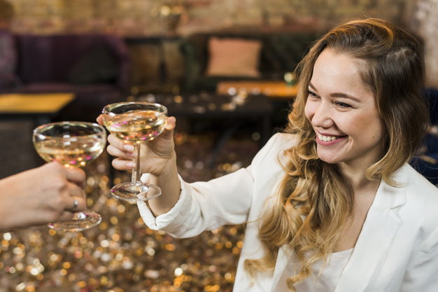 woman,party,background,people,hand,restaurant,hair,beauty,wine,celebration,smile,happy,human,bar,glass,drink,champagne,cocktail,celebrate,lady,friend