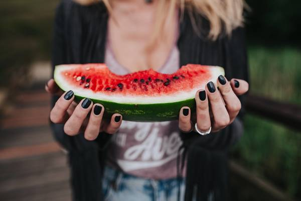 eating,fresh,fruit,hands,melone,outside,summer,watermelon